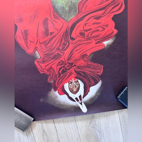 CJ Wells Native American Indian Print Art Poster 36 x 24 - Picture 3 of 5